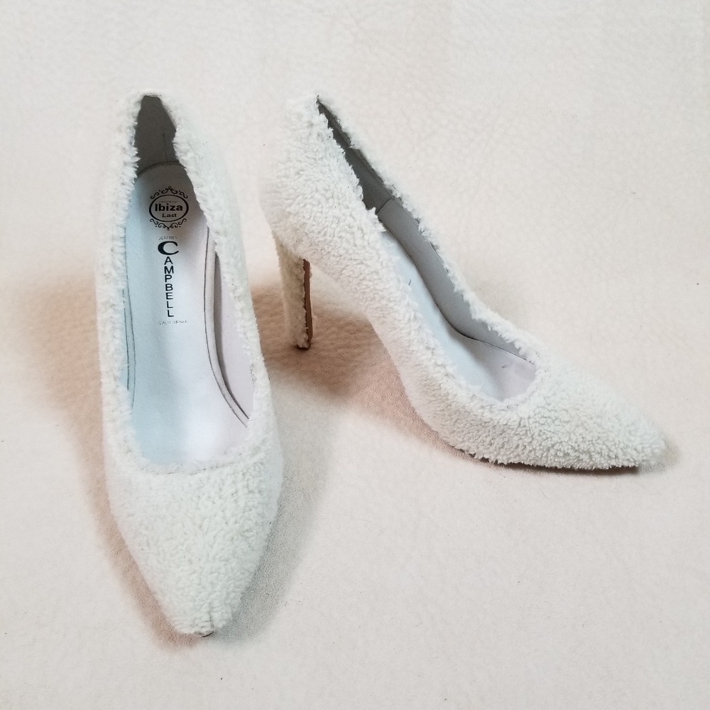 Jeffrey Campbell Dulce shearling pump - Picture 2 of 8
